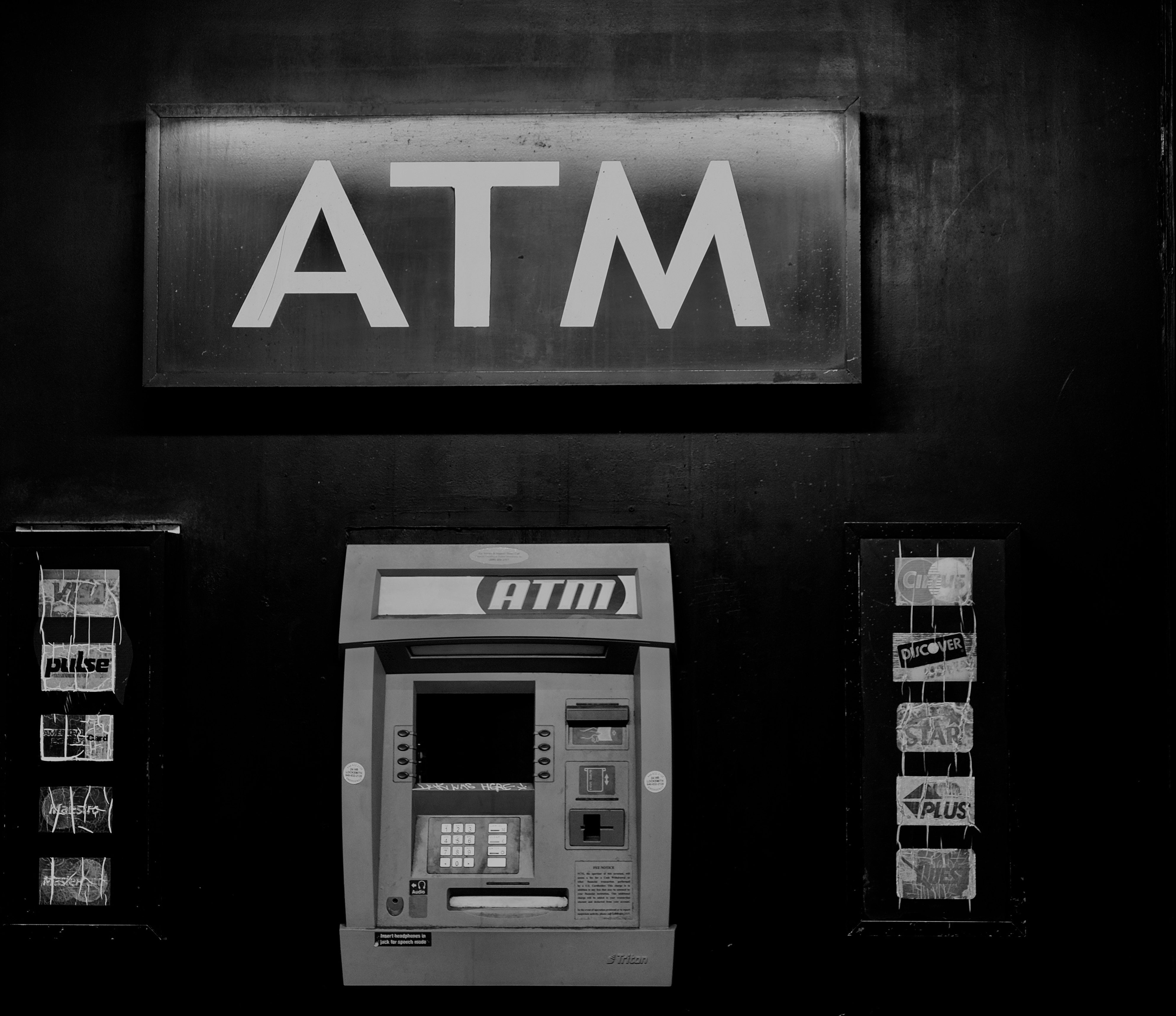 Exterior of an ATM